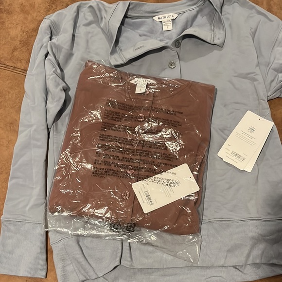 Athleta balance Henley sweatshirts Small - Picture 5 of 5